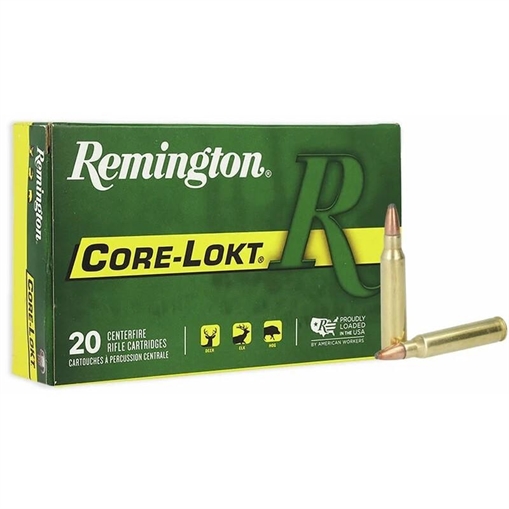 Picture of Remington Core-Lokt Rifle Ammunition .223 Rem 62gr PSP 3100 fps 20/ct 22111