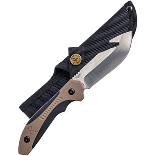 Picture of REMINGTON SPORTSMAN SKINNER TAN/BLK MOLDED HANDLE 8INW/ SHEATH 15676