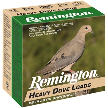 Picture of Remington Ammunition Heavy Dove Loads 12Gauge 2.75" 1 1/8oz 8Shot 25 Per Box/10 Case 28757