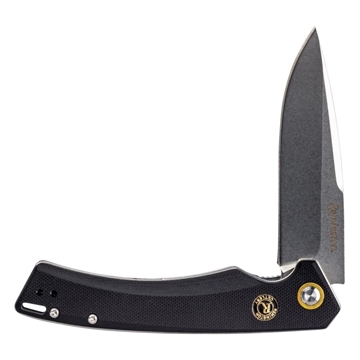 Picture of REMINGTON EDC DROP POINT BLADE LINER LOCK FOLDER 4.75IN BLK G10 HANDLE R15734