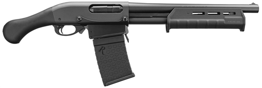 Picture of Remington Firearms 81348 870 Tac-14 DM Blued Pump 12 Gauge 14" 3" 6+1 Black Fixed Synthetic Raptor Grip Stock 047700813486 -