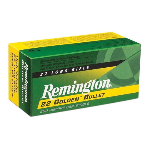 Picture of Remington Ammunition Golden Bullet 22LR 40gr Round Nose 50 Per Box/10 Case R21006