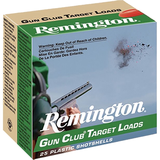Picture of Remington Remington Gun Club Target Loads 12 ga. 2.75 in. 2 1/2 Dr. 1 1/8 oz. 8 Shot 250 rd. 20243