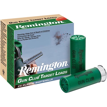 Picture of Remington Remington Gun Club Target Loads 20 ga. 2.75 in. 2 1/2 Dr. 7/8 oz. 8 Shot 250 rd. 20235