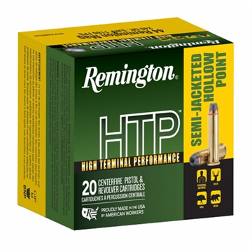 Picture of Remington Ammunition HTP 44RemMag 240gr Semi Jacketed Hollow Point 20 Per Box/25 Case 23010
