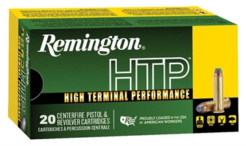 Picture of Remington Ammunition HTP 38Special+P 110gr Semi Jacketed Hollow Point 20 Per Box/25 Case 22295