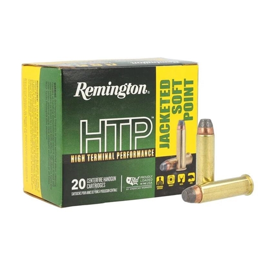 Picture of Remington Ammunition HTP 357Mag 158gr Jacketed Soft Point 20 Per Box/25 Case 22233