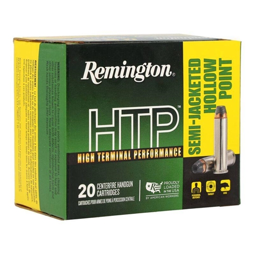 Picture of Remington Ammunition HTP 357Mag 180gr Semi Jacketed Hollow Point 20 Per Box/25 Case 22239