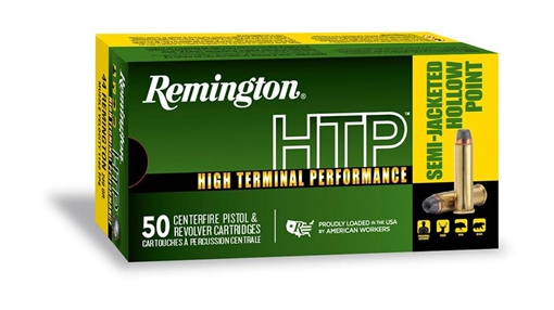 Picture of REMINGTON HTP HIGH TERMINAL PERFORMANCE AMO 40 S&W 155GR JHP 50RD 28348 RTP40SW1