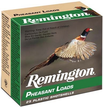 Picture of REMINGTON PHEASANT LOADS AMO 20GA 1OZ 5SHOT 2 3/4IN 1220 FPS 25RD (10 BOX CASE) R20018