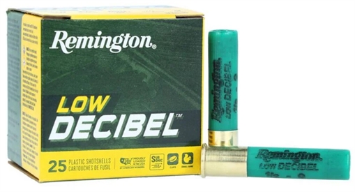 Picture of Remington Low Decibel, 410 Bore, 2.5", #9 Shot, 1/2 ounce, Subsonic Shot, 25 Round Box R20740