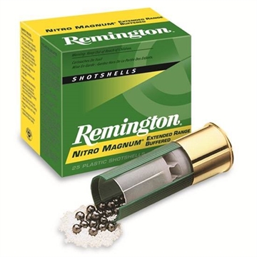 Picture of Remingto Nitro Magnum Shotshells 20 ga 2-3/4 in 1-1/8 oz #4 1175 fps 25/ct 20664