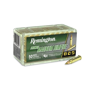 Picture of Remington Ammunition Magnum Rimfire 17HMR 17gr Jacketed Hollow Point 50 Per Box/40 Case 20023