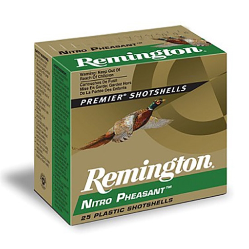 Picture of Remington Ammunition Nitro Pheasant 12Gauge 2.75" 1 1/4oz 5Shot 25 Per Box/10 Case 28622
