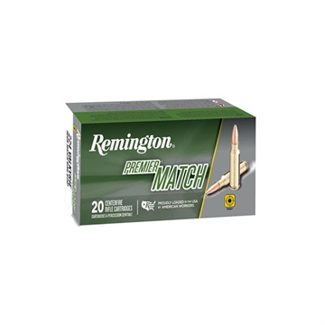 Picture of Remington Ammunition Premier Match 224Valkyrie 90gr Sierra MatchKing BTHP 20 Per Box/10 Case 21201
