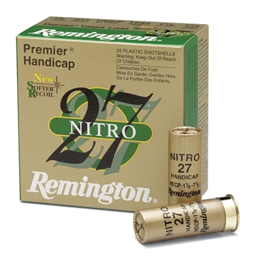 Picture of Remington Remington Premier Nitro 27 Sporting Clays Target Load 12 ga. 2.75 in. HDCP Dr. 1 1/8 oz. 8 Shot 100 rd. 28869 20224
