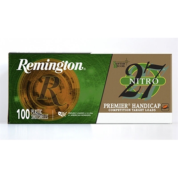 Picture of Remington Remington Premier Nitro 27 Sporting Clays Target Load 12 ga. 2.75 in. HDCP Dr. 1 1/8 oz. 7.5 Shot 100rd. 28867
