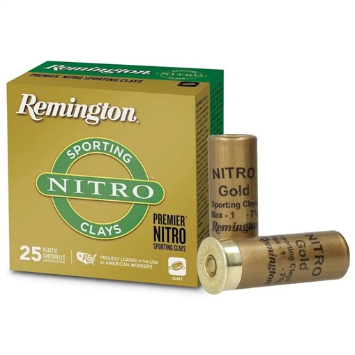 Picture of Remington Premier Nitro Sporting Clays Shotshells 12ga 2-3/4" 7/8oz 1325 fps #7.5 25/ct R20156