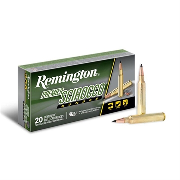 Picture of Remington Premier Scirocco Bonded Rifle Ammunition .300 Rem Ultra Mag 150 gr SSB 3450 fps 20/ct 27950