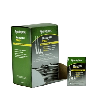 Picture of Remington Pro3 Premium Lubricant & Protectant Individual Wipes Box 100/ct 18921C