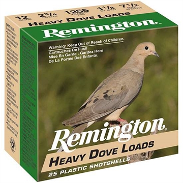 Picture of REMINGTON HEAVY DOVE AMO 20GA 2-3/4IN 1OZ 8 SHOT 25RD (10 BOX CASE) 28779