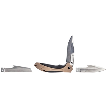 Picture of Remington RXB Liner Lock Folding Knife 4-1/2" Multi Blade Tan and Black R15736