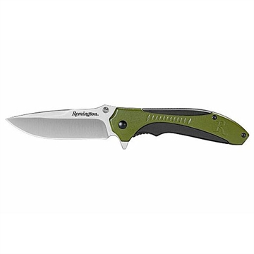 Picture of Remington Sportsman Folder Knife 4 1/2" Blade OD Green and Black 15672