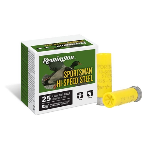 Picture of Remington Sportsman Hi-Speed Steel Shotshells 20ga 2-3/4 in 1425 fps 3/4 oz #7 25/ct R20009