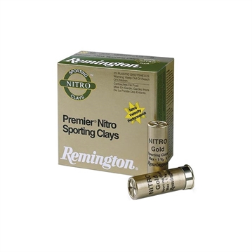 Picture of Remington Ammunition Premier Nitro Sporting Clay 12 Gauge 2.75" 1 oz 7.5 Shot 25 Per Box/ 10 Cs 28850