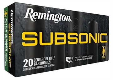 Picture of REMINGTON SUBSONIC 360BUCK 250GR BHP 20/10 27745