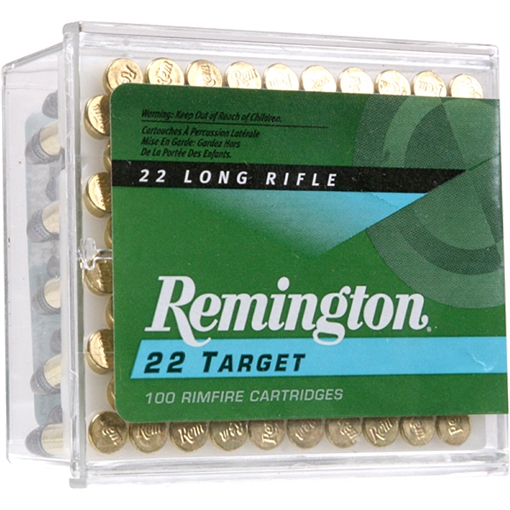 Picture of Remington Ammunition 22 Target 22LR 40gr Round Nose 100 Per Box/50 Case 21284