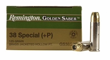 Picture of REMINGTON TRADE IN GOLDEN SABER 29432 AMO 38SPC 125 BJHP+P 25RD REMATIGS38SB
