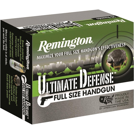 Picture of Remington Remington Ultimate Defense Full Size Handgun Ammo 380 ACP 102 gr. BJHP 20 rd. 28937