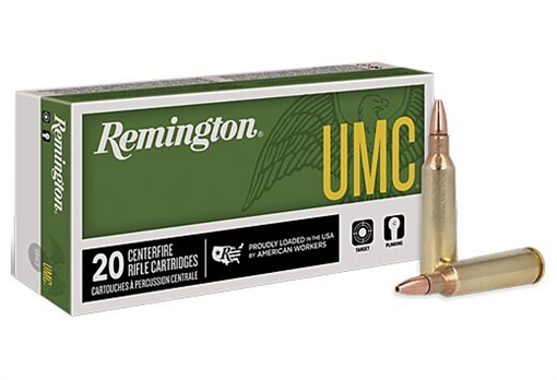 Picture of REMINGTON UMC 22-250 REM 50GR HP 20RD 10BX/CS 23813