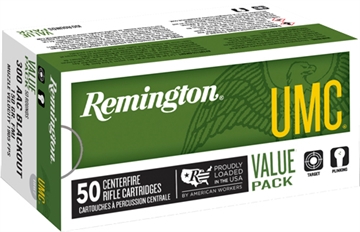 Picture of Remington Remington UMC Centerfire Rifle Ammo 300 Blackout 150 gr. FMJ 50 rd. 26855