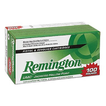 Picture of Remington Ammunition UMC Value Pack 380ACP 88gr Jacketed Hollow Point 100 Per Box/6 Case R23974