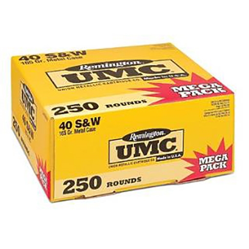 Picture of Remington Ammunition UMC Mega Pack 9mmLuger 115gr Full Metal Jacket 250 Per Box/4 Case 23777