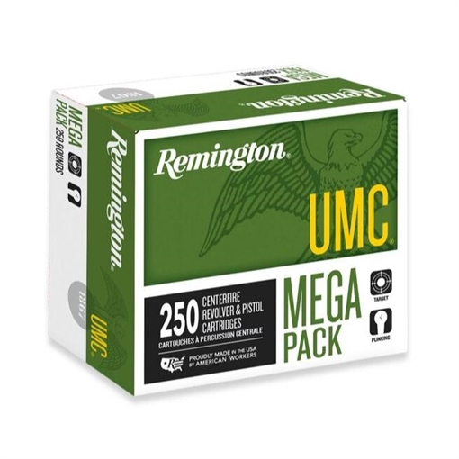 Picture of Remington Ammunition UMC Mega Pack 40S&W 165gr Full Metal Jacket 250 Per Box/4 Case 23773
