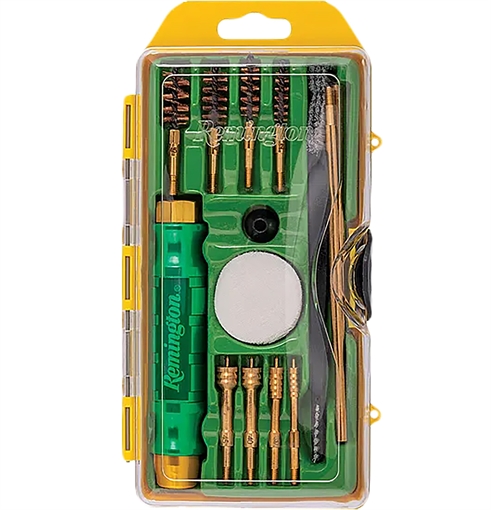 Picture of REMINGTON CLEANING KIT UNIVERSAL PISTOL W/BRASS RODS RUPCK 604544702859