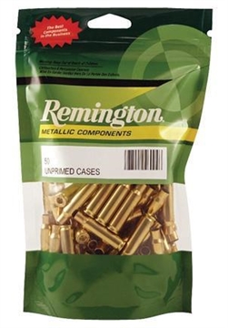 Picture of Remington Unprimed Brass Handgun Cartridge Cases 100/ct .357 Mag 23202