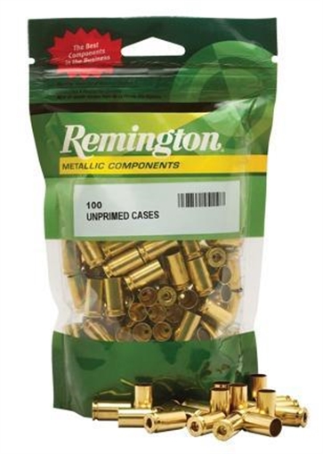 Picture of Remington Unprimed Brass Handgun Cartridge Cases 100/ct .45 LC 22495
