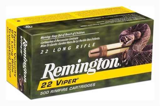 Picture of Remington Ammunition Viper Rimfire 22LR 36gr Truncated Cone Solid 50 Per Box/100 Case 21080