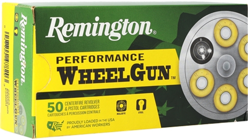 Picture of Remington Ammunition Performance WheelGun 45Colt 250gr Lead Round Nose 50 Per Box/10 Case 22340