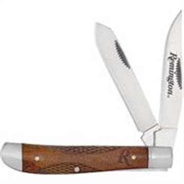 Picture of Remington Woodland Trapper Folding Knife 3.5" Blade Wood 15658