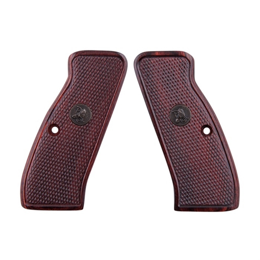 Picture of PACHMAYR LAMINATED WOOD GRIPS CZ 75/85 ROSEWOOD CHECKERED 63220