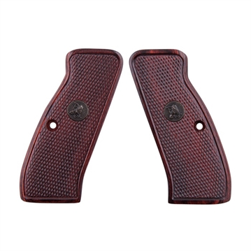 Picture of PACHMAYR LAMINATED WOOD GRIPS CZ 75/85 ROSEWOOD CHECKERED 63220