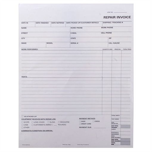 Picture of REPAIR LOG BOOKS 084188500 -