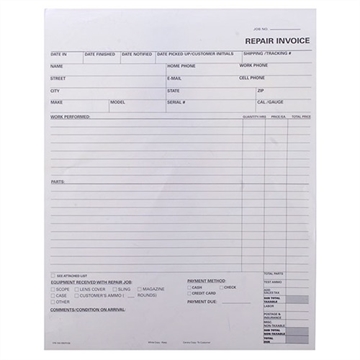 Picture of REPAIR LOG BOOKS 084188500 -