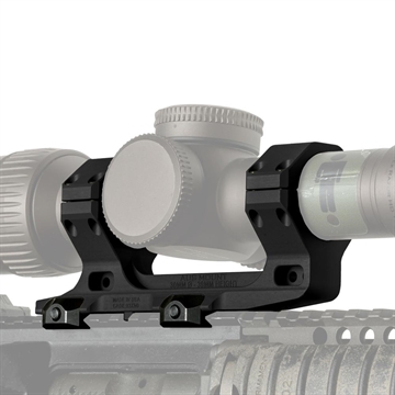 Picture of Reptilia LLC  AUS Optic Mount Black 7075-T6 Aluminum 30mm Tube Mil-Spec 1913 Picatinny Rail Mount  100-116
