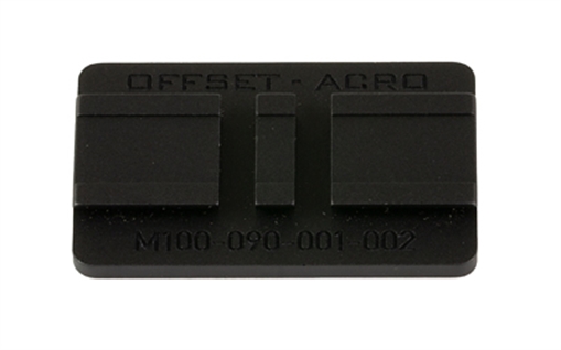 Picture of Reptilia AUS Offset Mount, Anodized Finish, Black, Fits Aimpoint ACRO 100-229